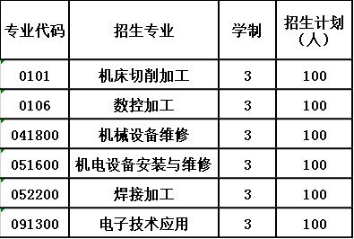 2020年乐山东风电机厂技工学校招生计划