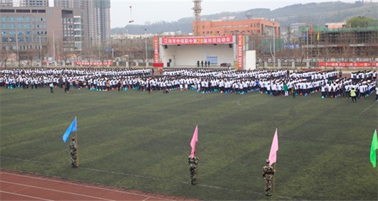 江油市职业中学校校园环境