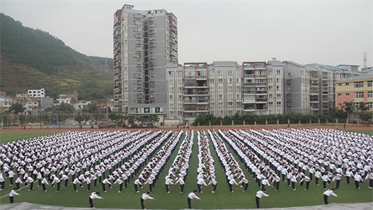 古蔺县职业高级中学校校园环境