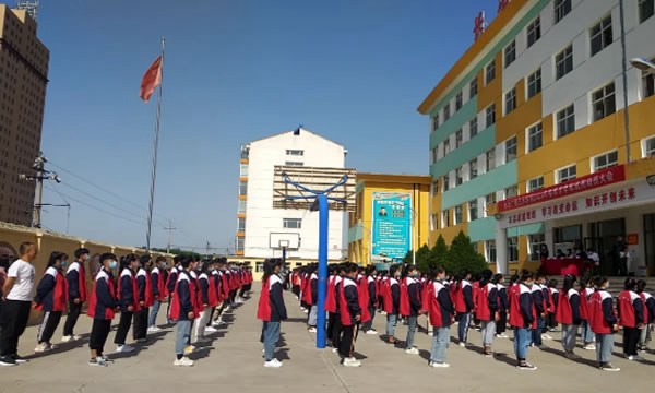 长治广播艺术学校鸟瞰图